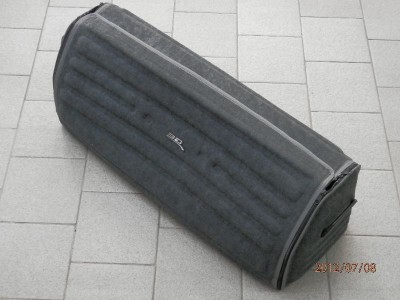 Сумкам-бокс 3D большая серая